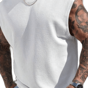 Men short sleeve t-shirt white