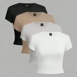woman crop top